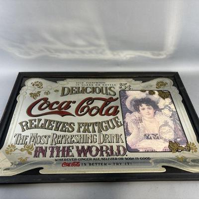 Lot 245 | Vintage Coca-Cola Sign
