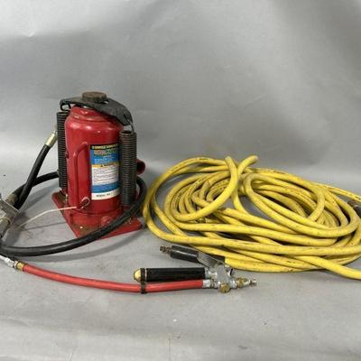 Lot 152 | Central Hydraulic Jack 20 Ton Air/Over & More
