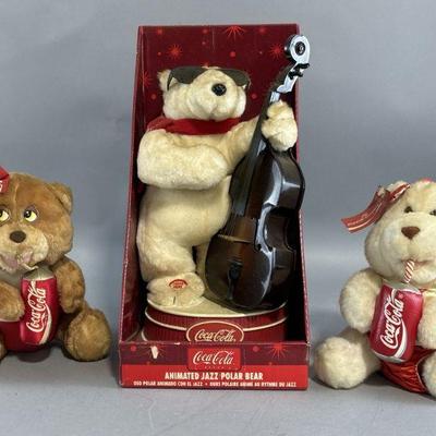Lot 99 | Vintage Coca-Cola Stuffed Animals
