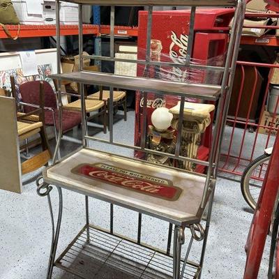 Lot 258 | Coca Cola Shelving Unit
