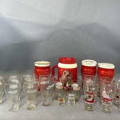 Lot 233 | Coca Cola Big Mug, Glassware & More
