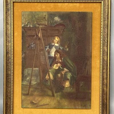 Lot 276 | Artini Engraved Oil Painting
