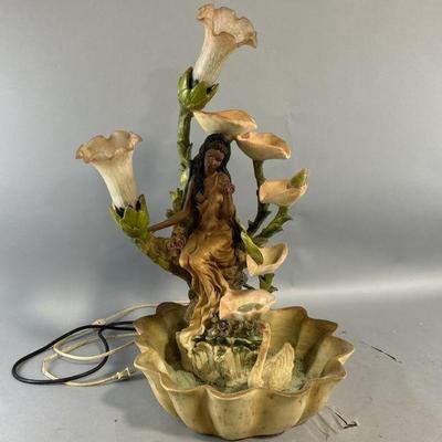 Lot 234 | Vintage Waterfall Lamp
