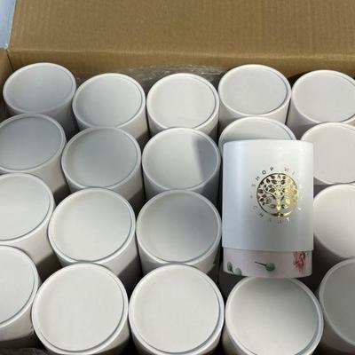 Lot 420 | Lot of New Floral Paper Tubes
