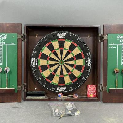 Lot 242 | Coca-Cola Dart Board
