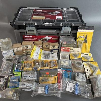 Lot 132 | Husky 22 Inch Cantilever Toolbox & Hardware
