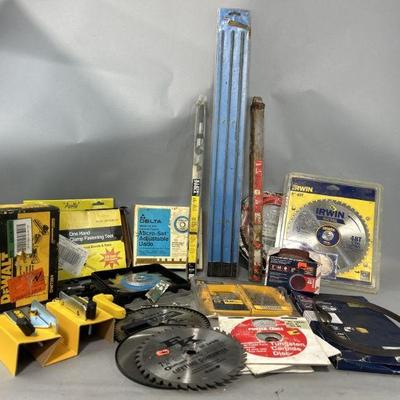 Lot 189 | Large Lot Different Kinds Of Blades, Bits & More
