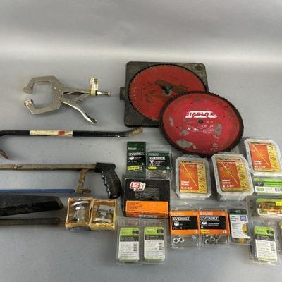 Lot 179 | Vintage Tools, Packaged Screws, Nuts, Pins, & More
