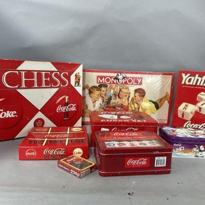 Lot 317 | Coca Cola Games Lot
