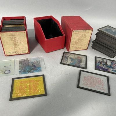 Lot 79 | Vtg. Keystone Junior Handmade Lantern Slide Outfit
