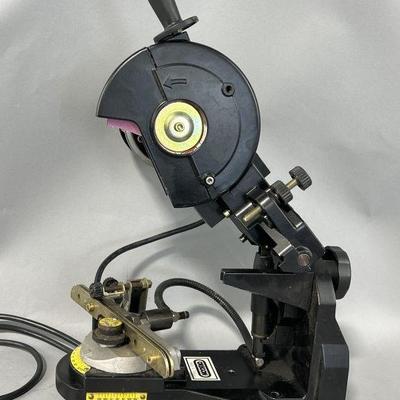 Lot 139 | Oregon Bench-Mount Chain Grinder Hydraulic Assist
