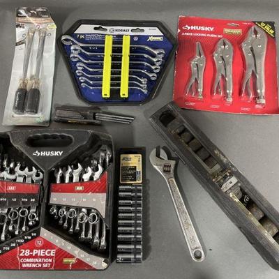 Lot 151 | Socket Sets, Wrenches, Locking Pliers & More

