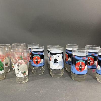 Lot 232 | Coca-Cola Polar Bear Glasses Always Cool
