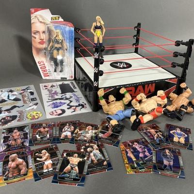 Lot 49 | WWE Raw Ring, Action Figures & More
