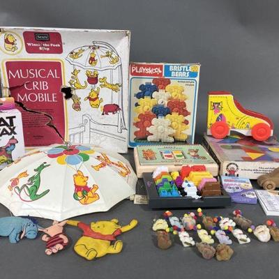 Lot 64 | Vintage & Newer Toys & Wind Up Mobile
