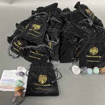 Lot 416 | 49 Sets of 7 Chakra Crystals in Bags
