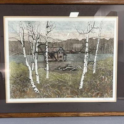 Lot 275 | Vtg Signed and Numbered Polly Chase Lithograph
