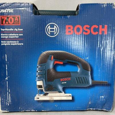 Lot 127 | NIB Bosch Top Handle Jigsaw 7.0 Amps JS470E

