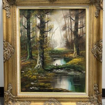 Lot 281 | Signed Oil On Canvas Painting By Altman
