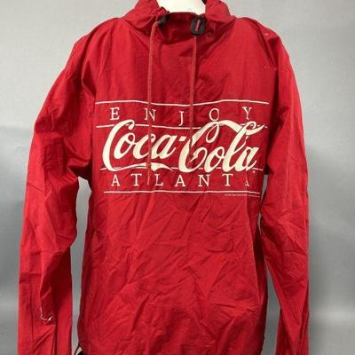 Lot 327 | Vintage Coca Cola Pull Over Jacket
