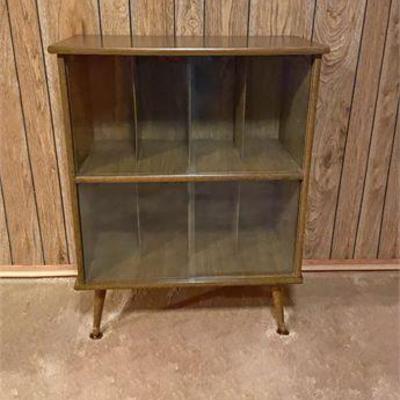 Mid Century Record Cabinet 