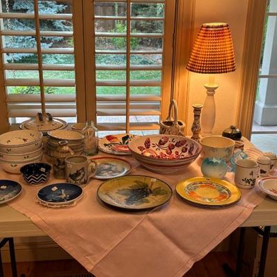 In Person Sale-Assorted Plates