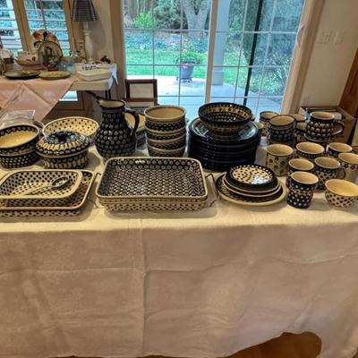In Person Sale-Boleslawiec Polish Pottery