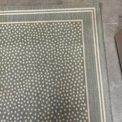 In person sale -Ballard Designs outdoor rug 