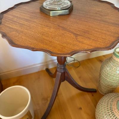 In Person Sale-Antique Mahogany Pie Crust Table
