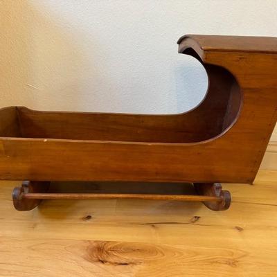 In Person Sale-Antique Baby Doll Cradle