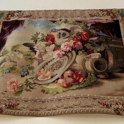 Real Jacquard Woven French Tapestry! 