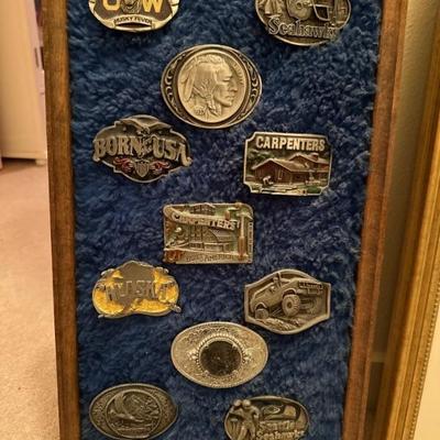 Belt buckle collection