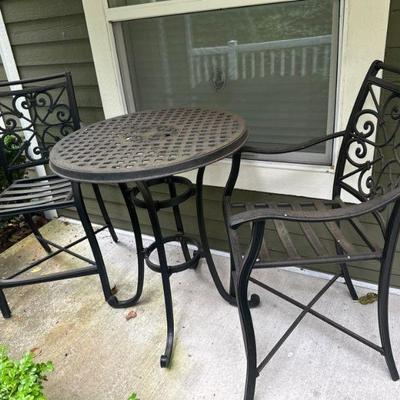 Patio table set