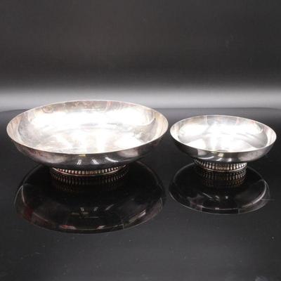Reed & Barton Silver Plated Serving Bowls