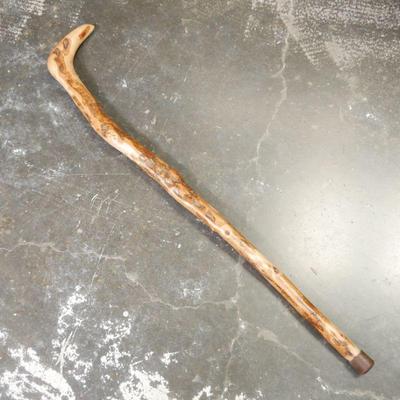 Natural Carved Wood Walking Stick
