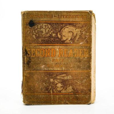 Antique Text Book - Second Reader