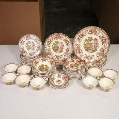 65 Pc "Tonquin" Royal Staffordshire Dinnerware Set