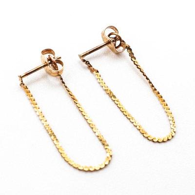 Chain Hoop Earrings