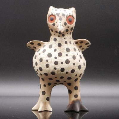 1980's MMA BMA Pottery Zuni Owl Bird