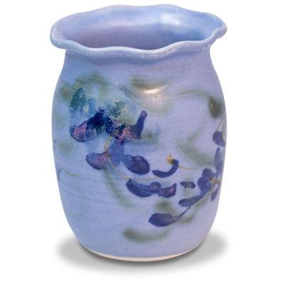 Clouds Folsom 2007 Ceramic Purple Vase - 4"