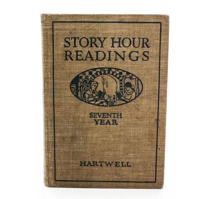 Antique Text Book - Story Hour Readings - Seventh Year - 1921