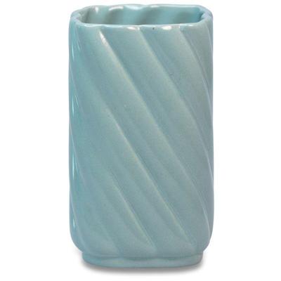 Vintage Art Deco Turqouis Vase - 6"