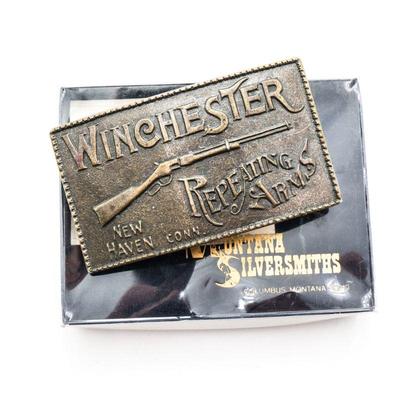 Winchester Repeating Arms Belt Buckle