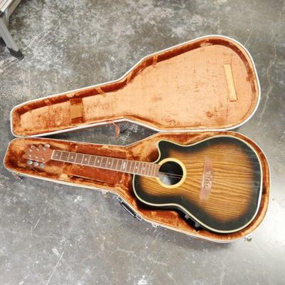 1981 Kaman Applause Electric-Acoustic Guitar AE-36 w/ Case