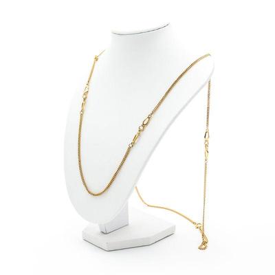 Long Foxtail/Figaro-Style Chain