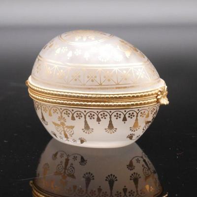 Estee Lauder Private Collection Keepsake Egg Trinket Box