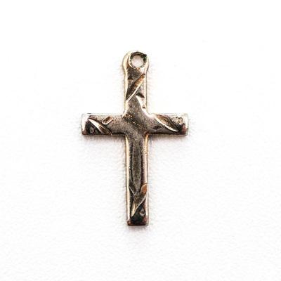 1/20 12K Gold Cross Pendant
