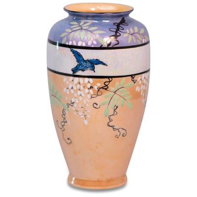 Vintage Japanese Porcelain Vase - 7"