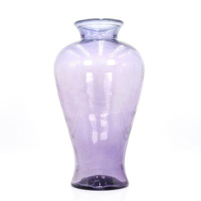 StyleCraft Purple Recycled Glass Vase