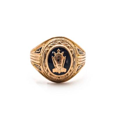10K Gold Herff Jones 1993 Class Ring Size 9